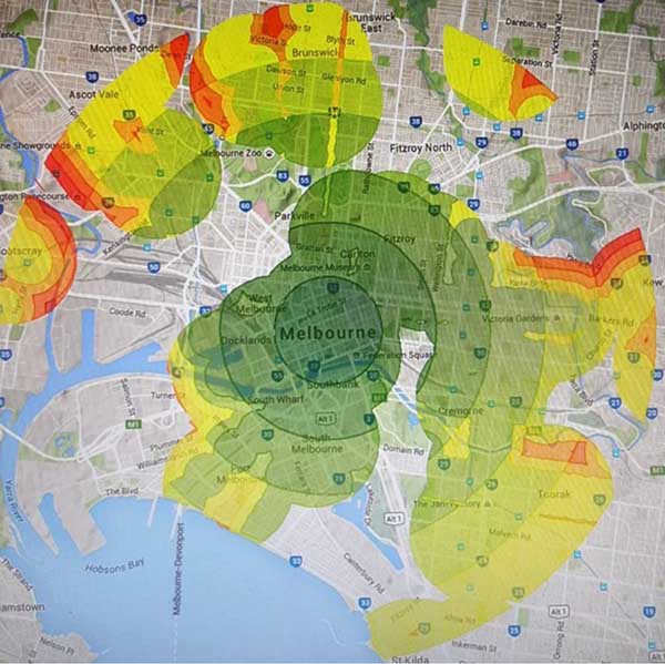 Before Moving Map